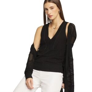 WHBM Sweater Knit Tank Top Size Small